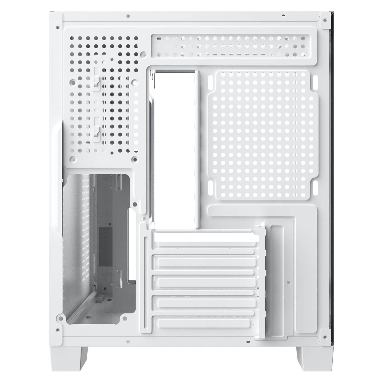XIGMATEK AQUA ML Arctic Micro ATX Tower Case No Fan H5 XIGMATEK AQUA ML Arctic - Micro-ATX Tower Case (No Fan) - Ảnh 5