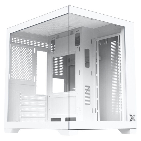 XIGMATEK AQUA MS Arctic Micro ATX Tower Case No Fan H1 XIGMATEK AQUA MS Arctic - Micro-ATX Tower Case (No Fan)