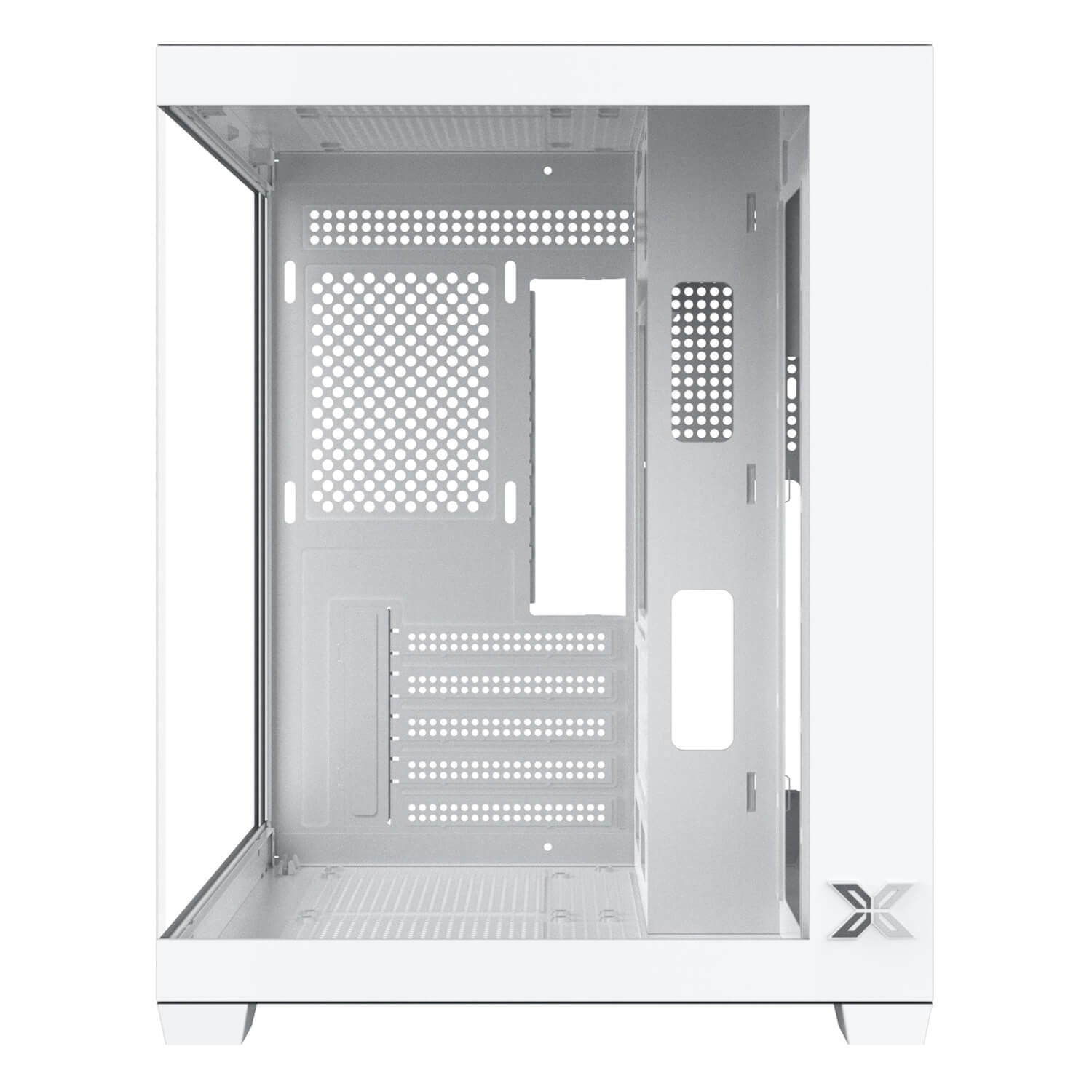 XIGMATEK AQUA MS Arctic Micro ATX Tower Case No Fan H3 XIGMATEK AQUA MS Arctic - Micro-ATX Tower Case (No Fan) - Ảnh 3