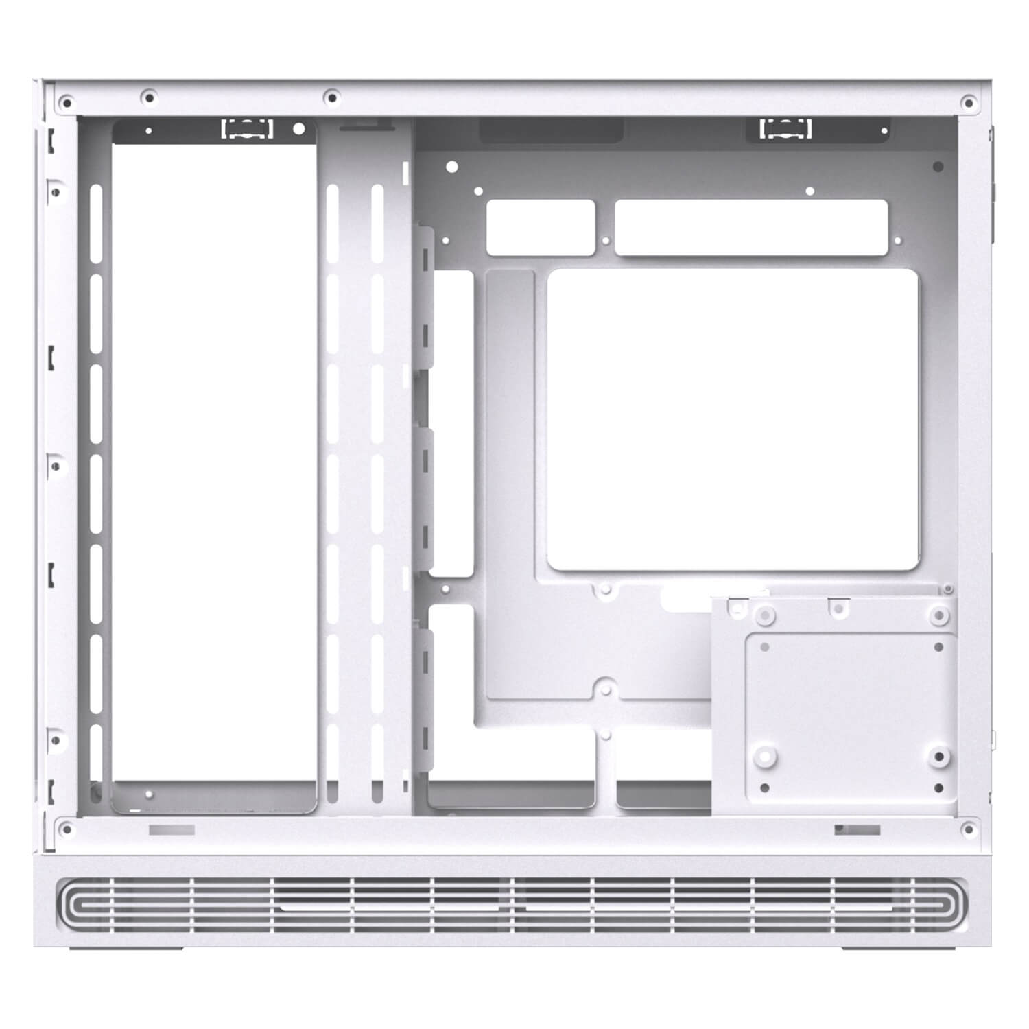 XIGMATEK M DGT 3AF Arctic Micro ATX Tower Case 3 Fan ARGB H6 XIGMATEK CLOUD M DGT 3AF Arctic – Micro-ATX Tower Case (3 Fan ARGB) - Ảnh 6