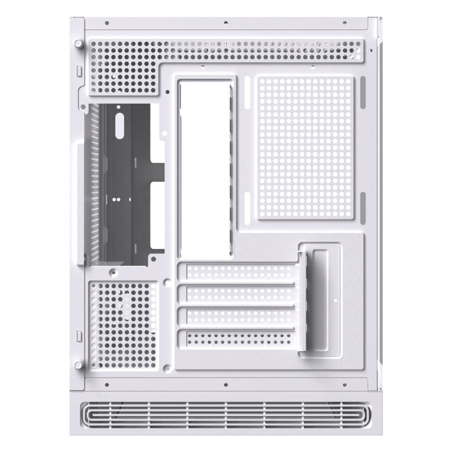 XIGMATEK M DGT 3AF Arctic Micro ATX Tower Case 3 Fan ARGB H7 XIGMATEK CLOUD M DGT 3AF Arctic – Micro-ATX Tower Case (3 Fan ARGB) - Ảnh 7