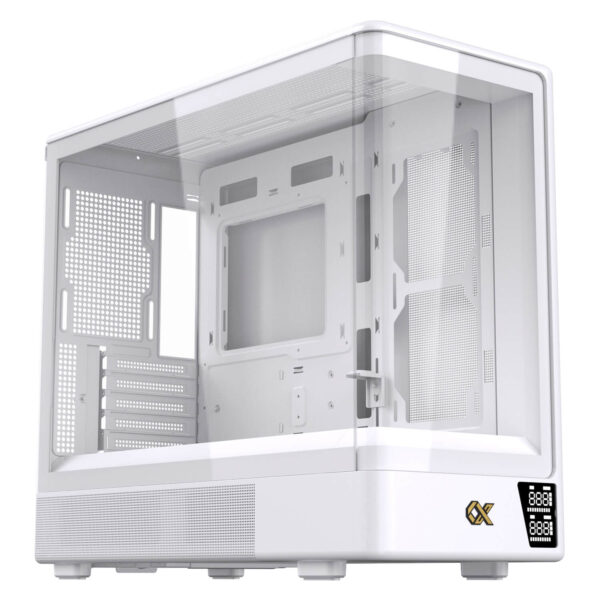 XIGMATEK Moon ML DGT Arctic - Micro-ATX Tower Case (No FAN)