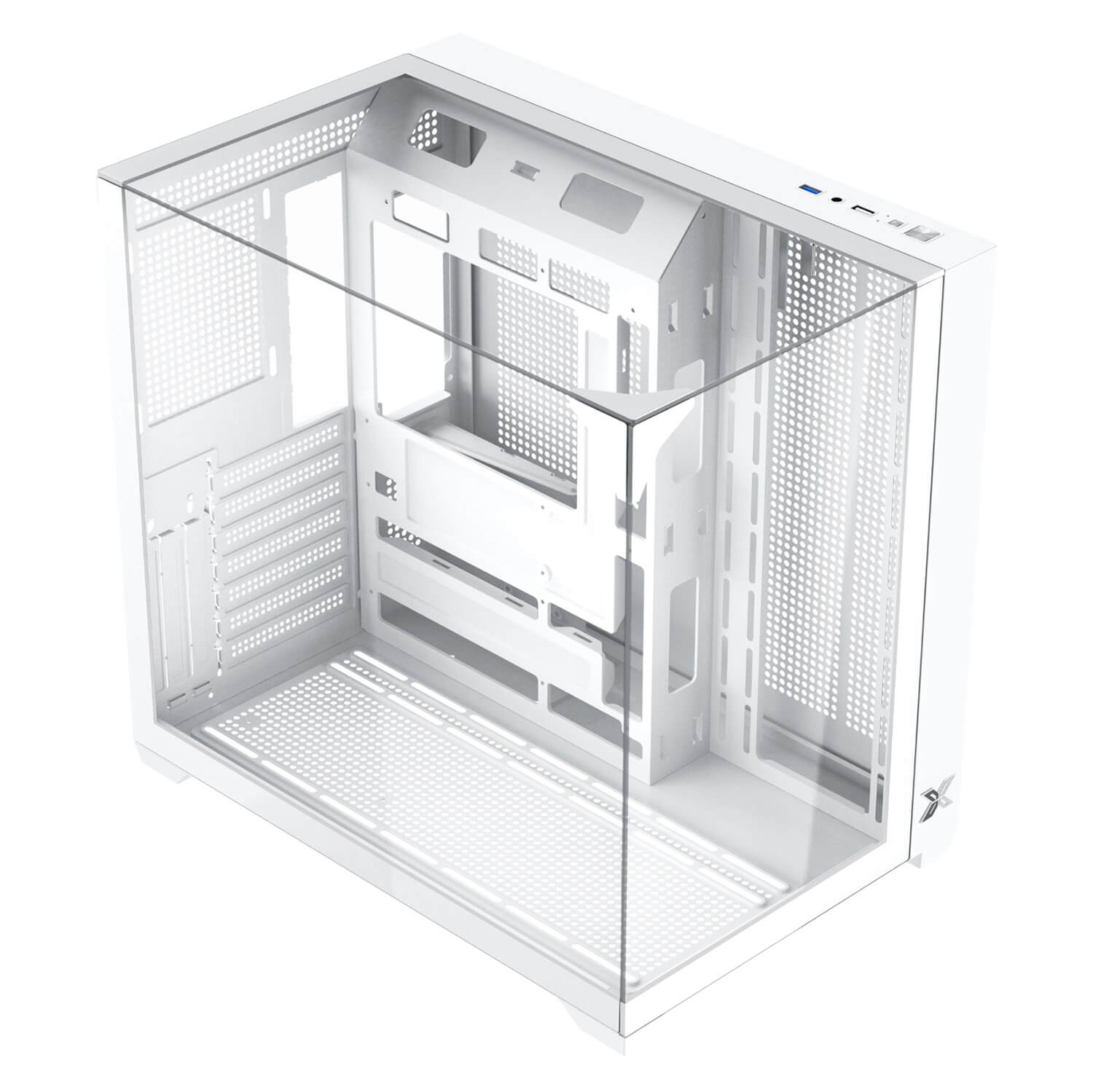 XIGMATEK Ocean II Arctic Mid Tower Case No Fan H2 XIGMATEK Ocean II Arctic - Mid Tower Case (No Fan) - Ảnh 2