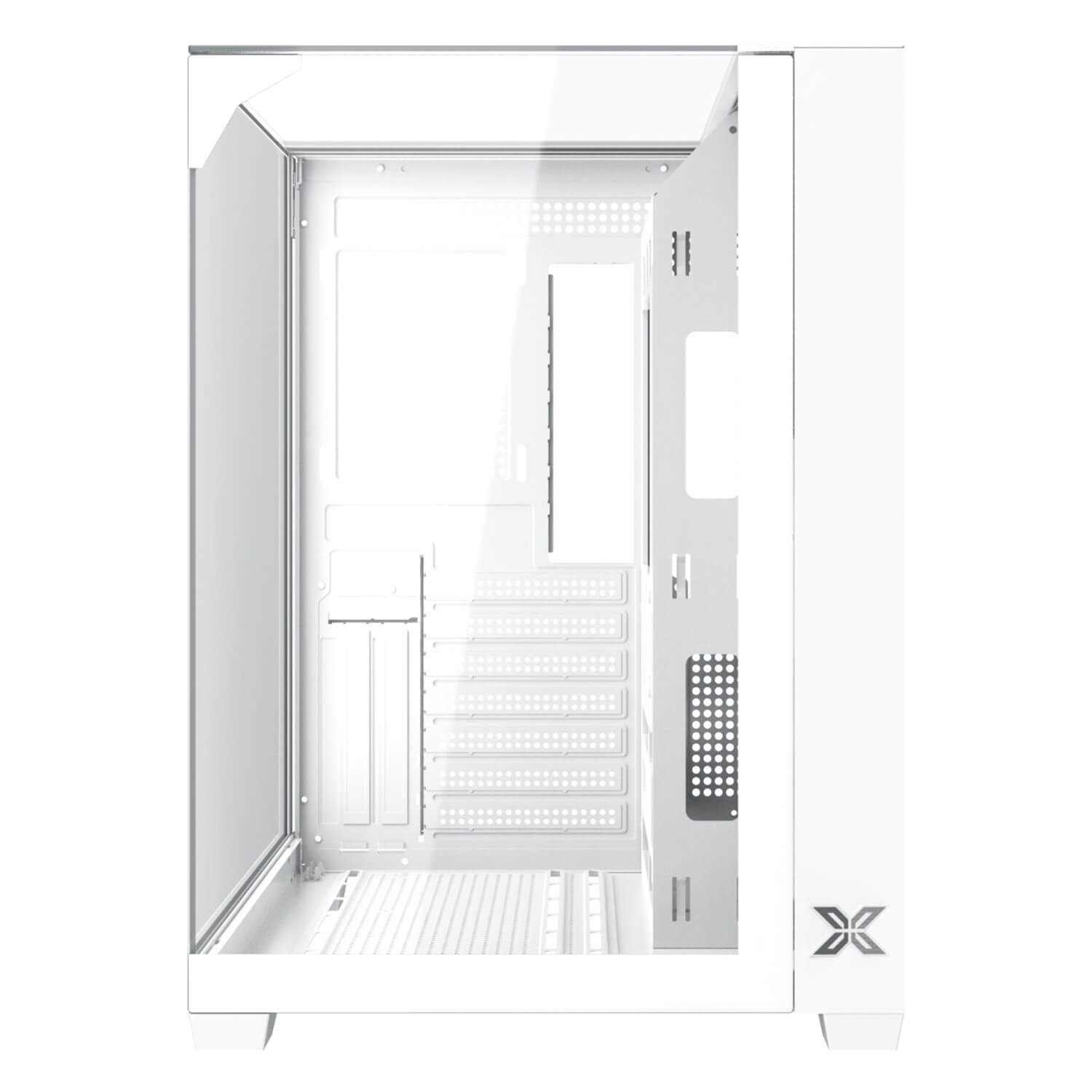 XIGMATEK Ocean II Arctic Mid Tower Case No Fan H3 XIGMATEK Ocean II Arctic - Mid Tower Case (No Fan) - Ảnh 3