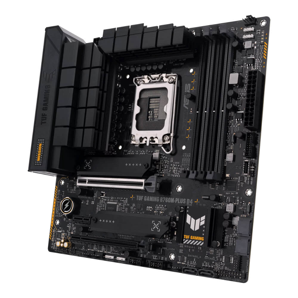 ASUS TUF GAMING B760M PLUS D4 H4 ASUS TUF GAMING B760M-PLUS D4 - Socket 1700 - Ảnh 4
