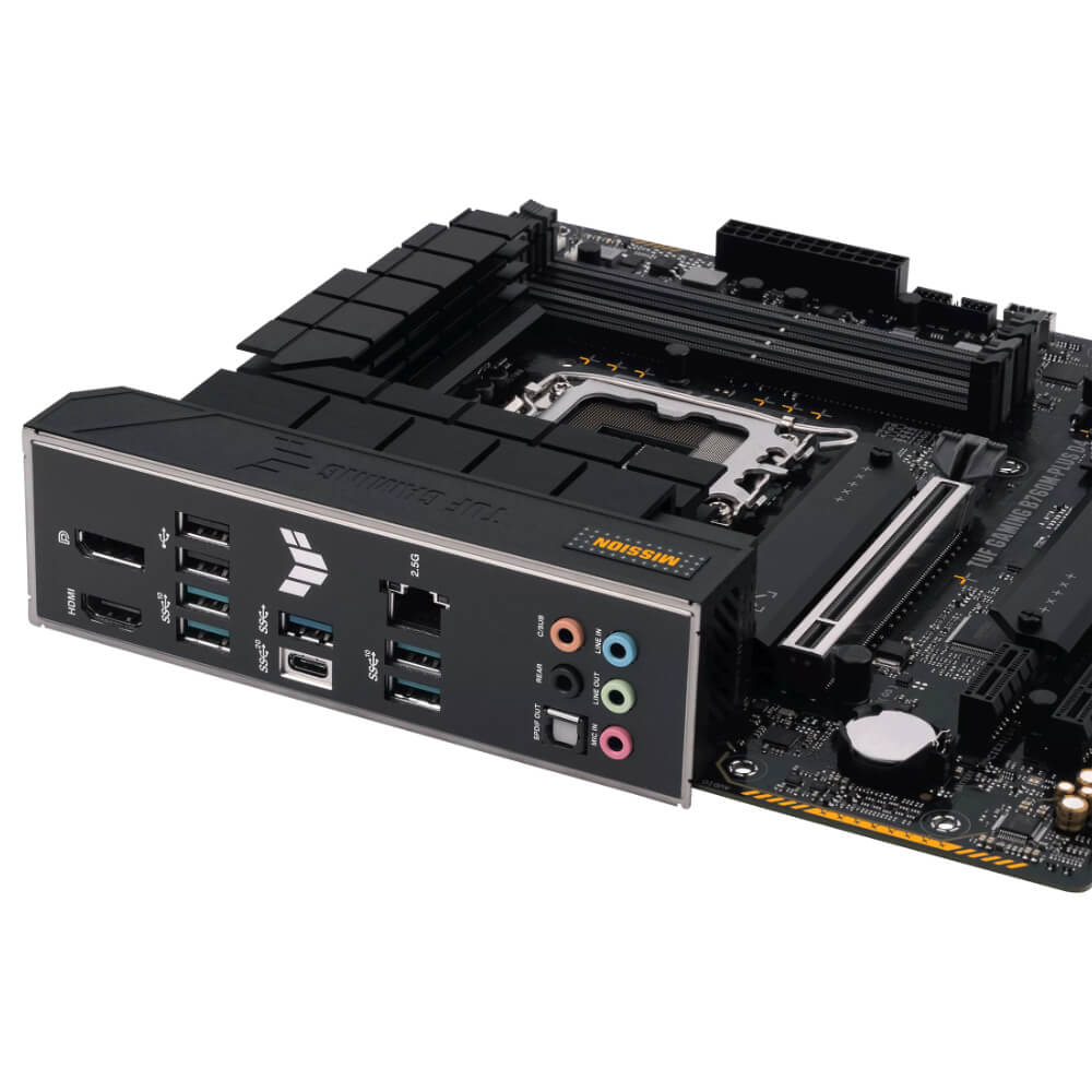 ASUS TUF GAMING B760M PLUS D4 H6 ASUS TUF GAMING B760M-PLUS D4 - Socket 1700 - Ảnh 6