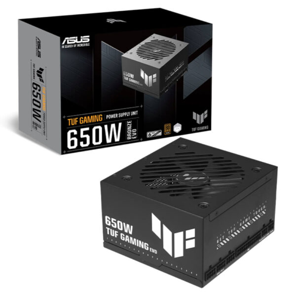 ASUS TUF Gaming 650W Bronze EVO H1 Asus TUF Gaming 650W Bronze EVO - 80 Plus Bronze - Full Modular PSU