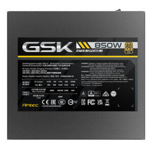 Antec GSK 850W H6 Antec GSK 850 - 850W 80 Plus Gold - ATX 3.1 & PCIe 5.1 Full-Modular PSU - Ảnh 6