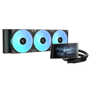 DeepCool LT360 VISION ARGB Black - 360mm AIO Liquid CPU Cooler