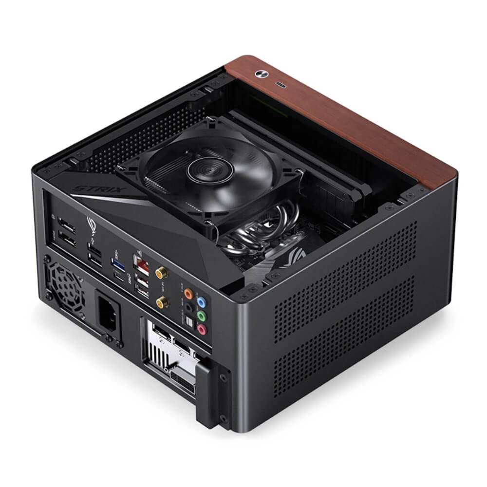 JONSBO NV10 BLACK H3 Jonsbo NV10 Black - ITX Case - Ảnh 3