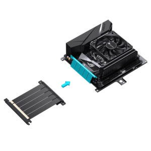 JONSBO NV10 BLACK H4 Jonsbo NV10 Black - ITX Case - Ảnh 4