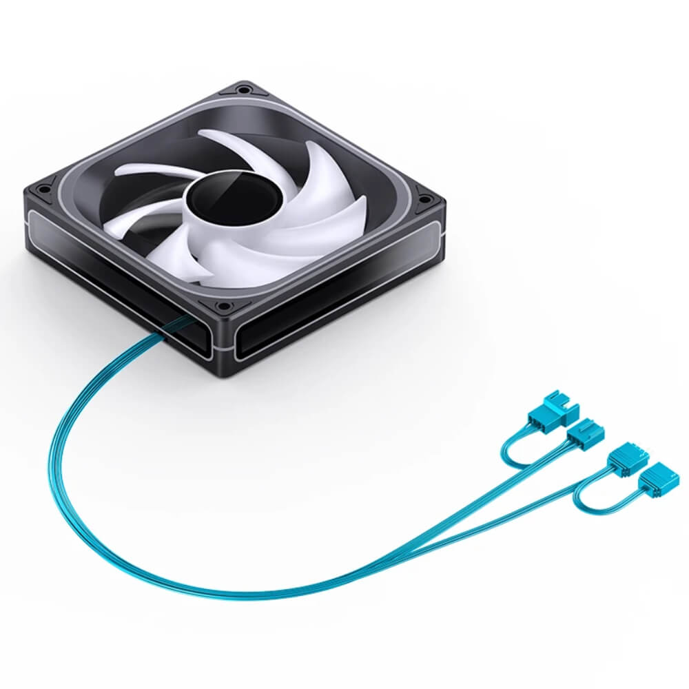 JONSBO ZB 120B H6 JONSBO ZB-120B/BR BLACK - ARGB Fan Case - Ảnh 6