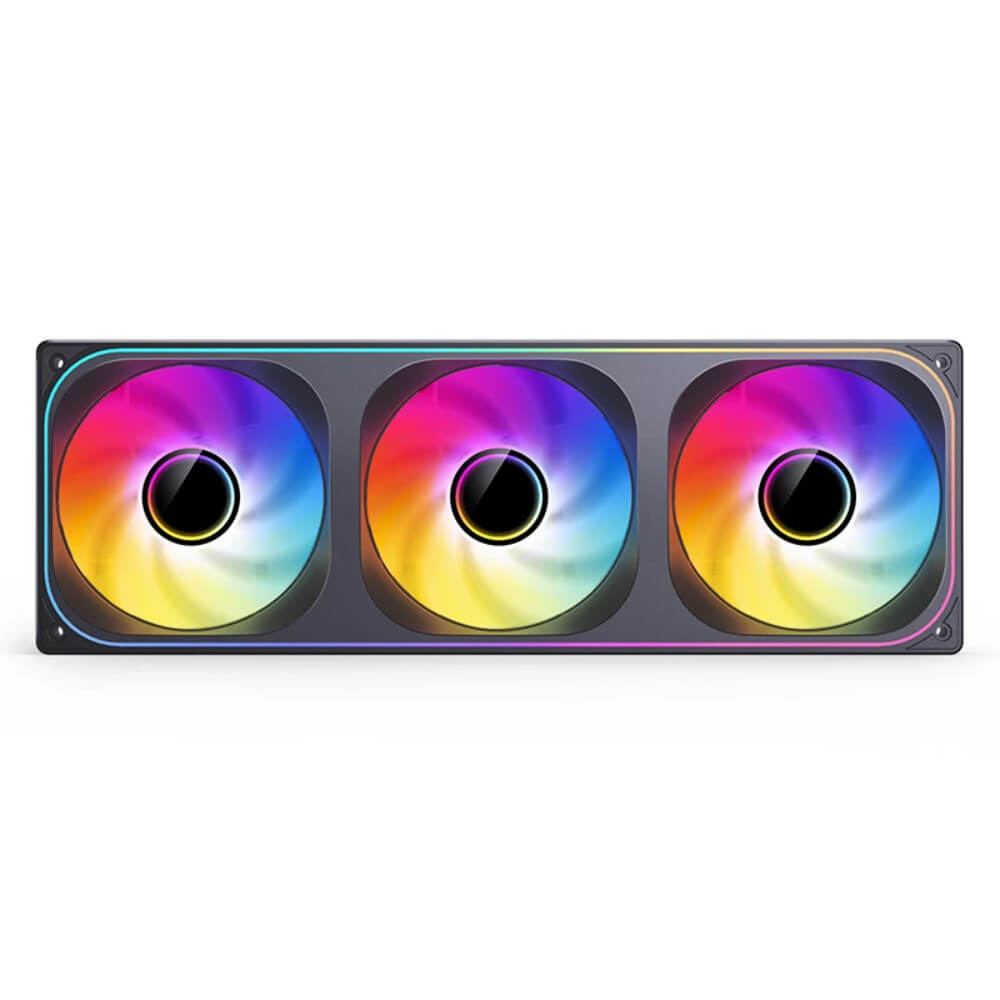 JONSBO ZB 360B H2 JONSBO ZB-360B/BR BLACK - ARGB Fan Case - Ảnh 2