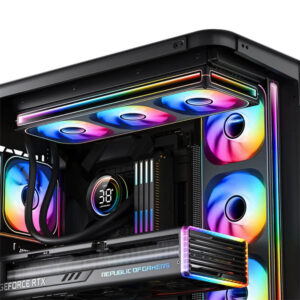 JONSBO ZB 360B H7 JONSBO ZB-360B/BR BLACK - ARGB Fan Case - Ảnh 7