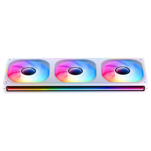 JONSBO ZB 360W H4 JONSBO ZB-360W/WR WHITE - ARGB Fan Case - Ảnh 4