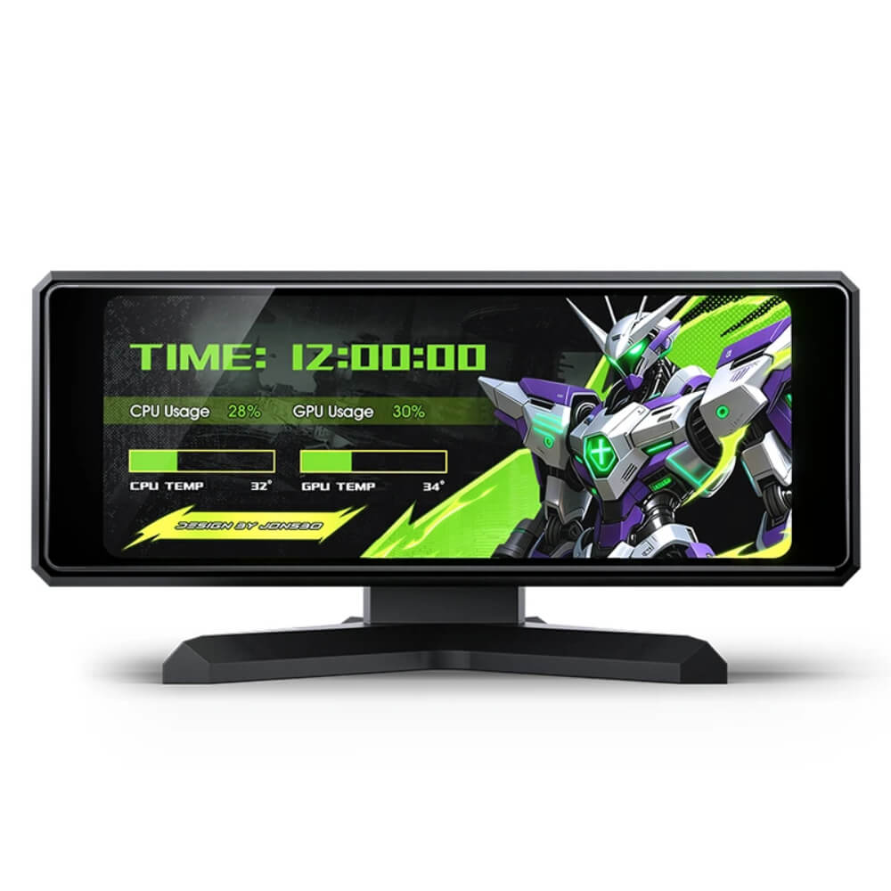 Jonsbo DS339 Black H2 Jonsbo DS339 Black - 3.39 inch IPS | Màn hình phụ - Ảnh 2