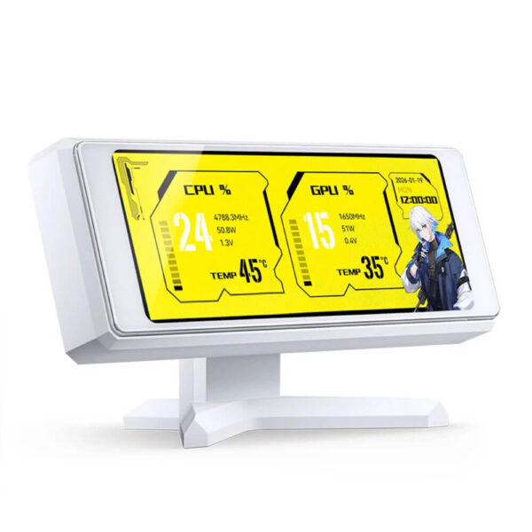 Jonsbo DS339 White H1 Jonsbo DS339 White - 3.39 inch IPS | Màn hình phụ