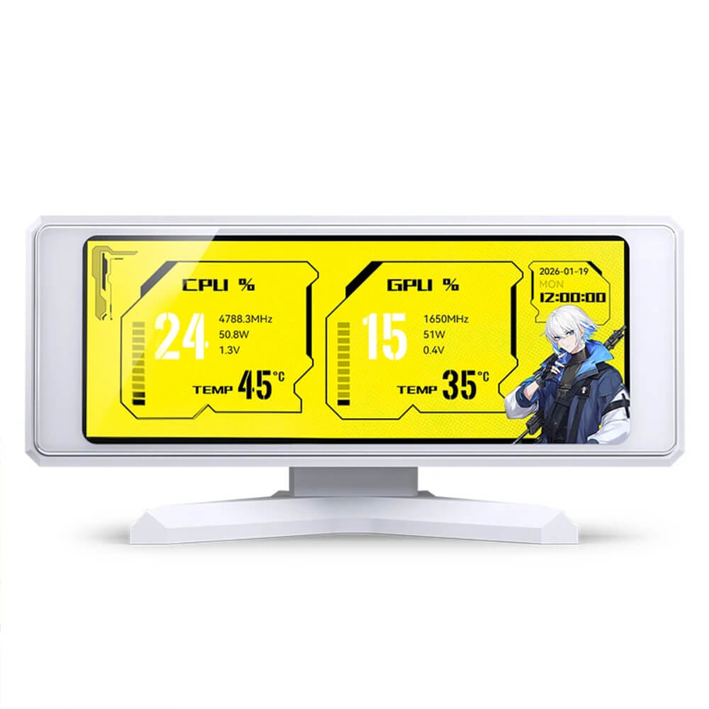 Jonsbo DS339 White H2 Jonsbo DS339 White - 3.39 inch IPS | Màn hình phụ - Ảnh 2