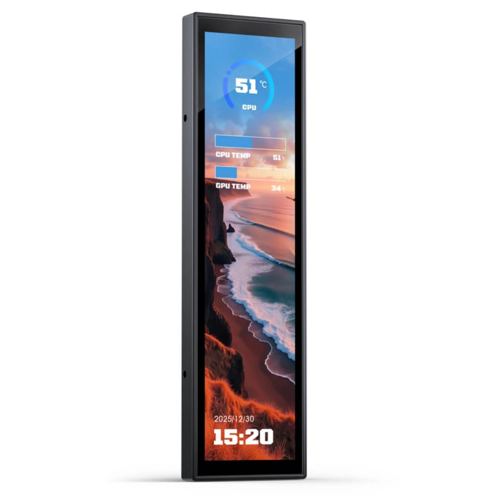 Jonsbo DS916 Black H8 Jonsbo DS916 Black - 9.16 inch IPS | Màn hình phụ - Ảnh 8