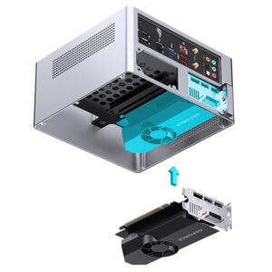 Jonsbo NV10 Silver - ITX Case - Ảnh 7