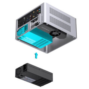 Jonsbo NV10 Silver - ITX Case - Ảnh 6