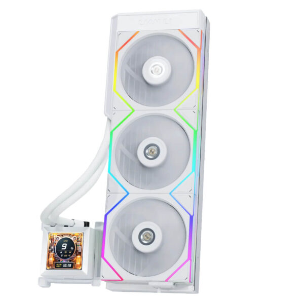 Lian Li HydroShift LCD 360TL White - 360mm Liquid Cooler
