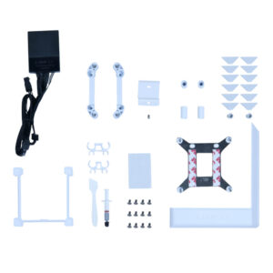 Lian Li HydroShift LCD 360TL White - 360mm Liquid Cooler - Ảnh 4