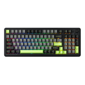 Machenike KG98 Tri mode RGB Black H1 Machenike KG98 Tri-mode RGB - Wireless Gaming Mechanical Keyboard - Ảnh 2