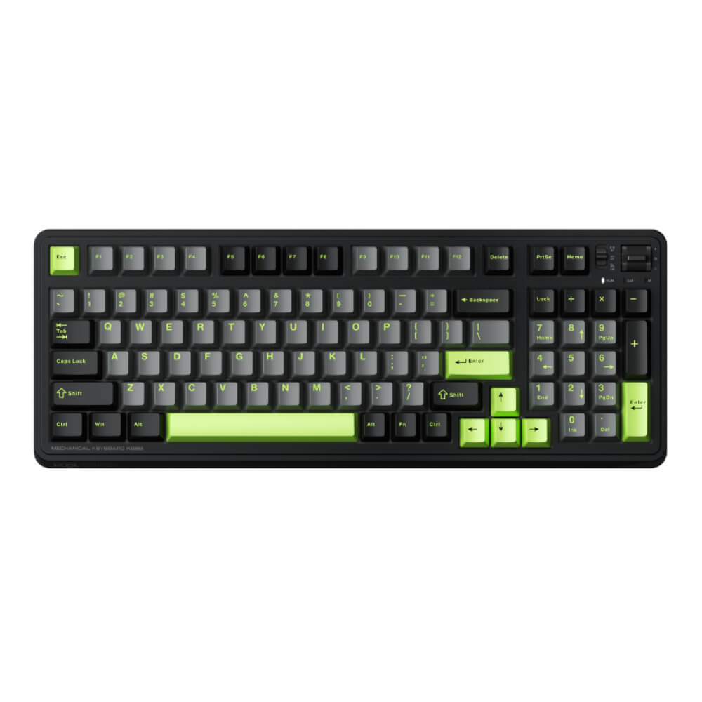 Machenike KG98 Tri mode RGB Black H3 Machenike KG98 Tri-mode RGB - Wireless Gaming Mechanical Keyboard - Ảnh 4