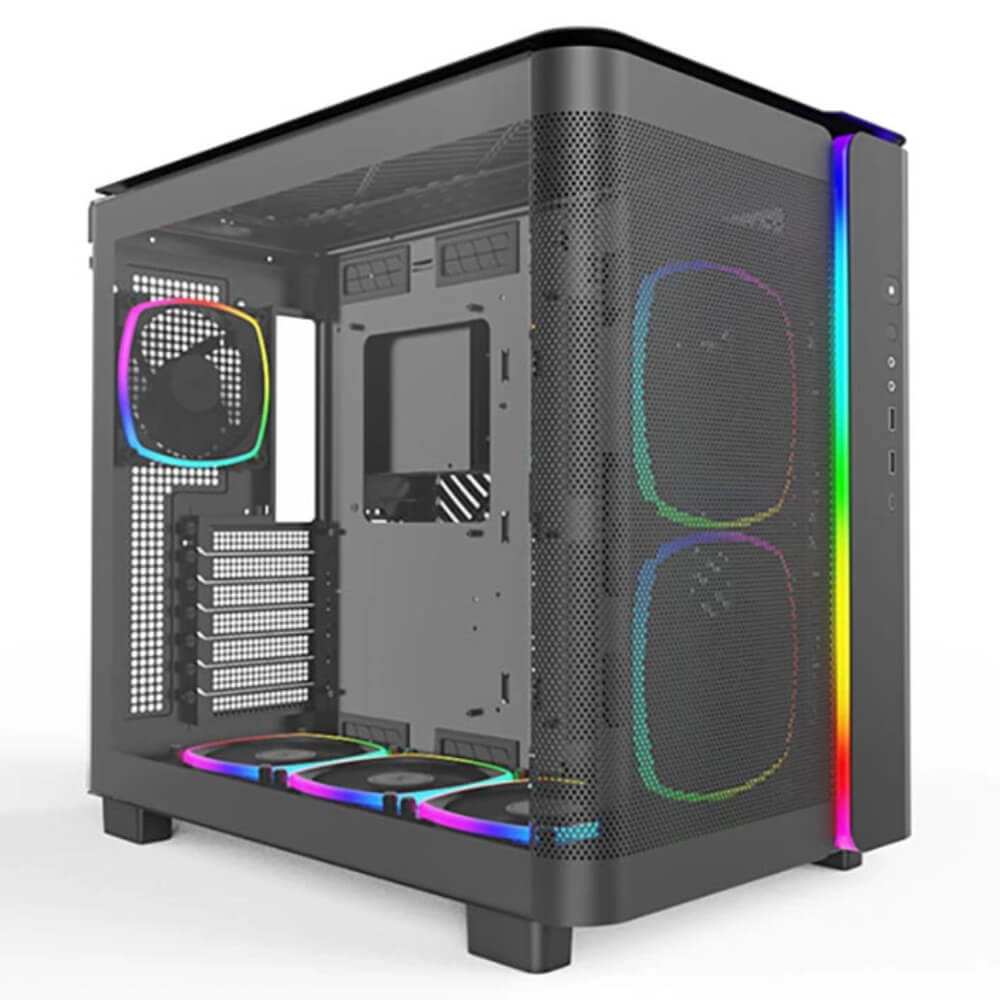 Montech King 95 Pro Black H3 Montech King 95 Pro Black - Mid Tower Case - Ảnh 3