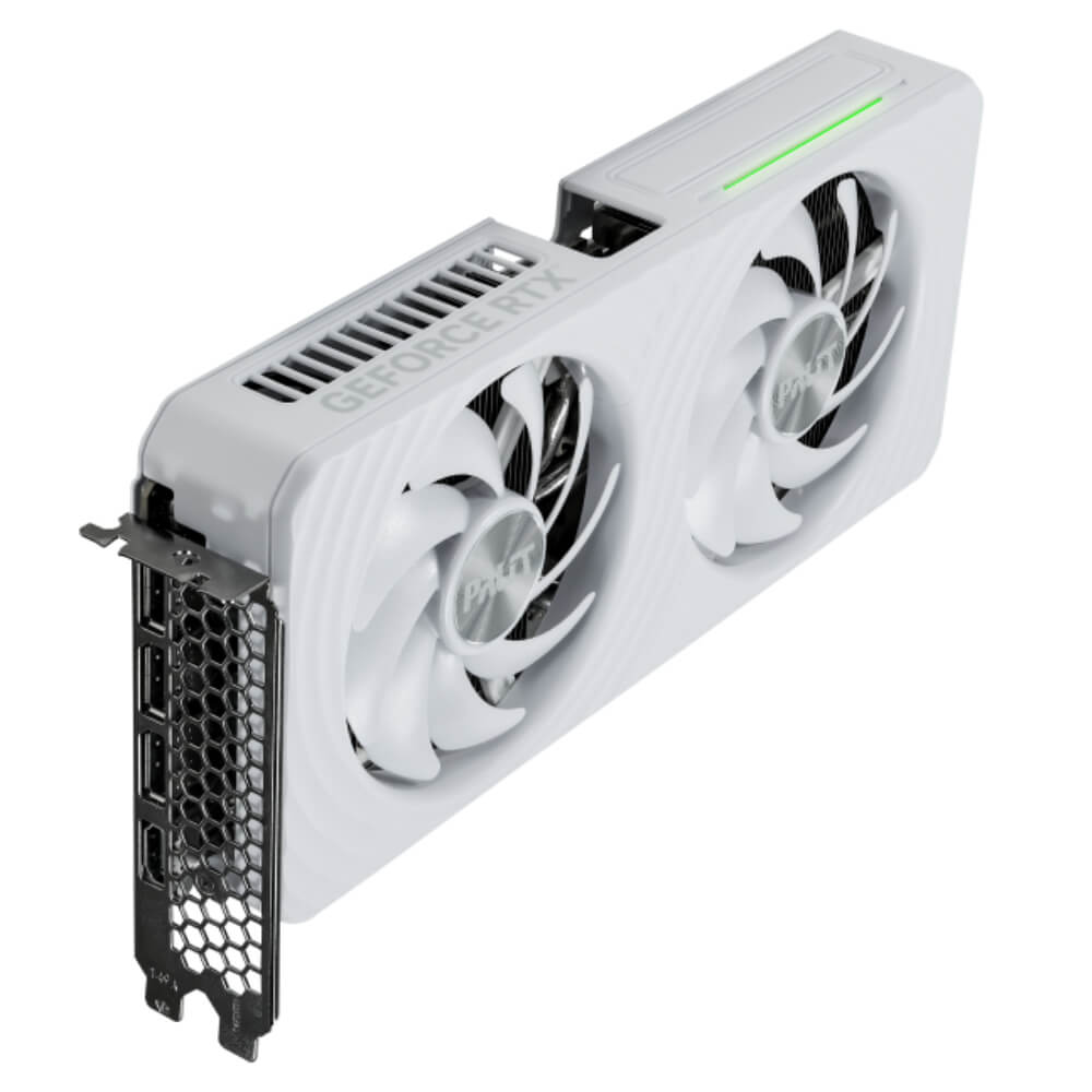 Palit RTX5060 WHITE OC H3 Palit GeForce RTX™ 5060 White OC 8GB - 8GB GDDR7 - Ảnh 3