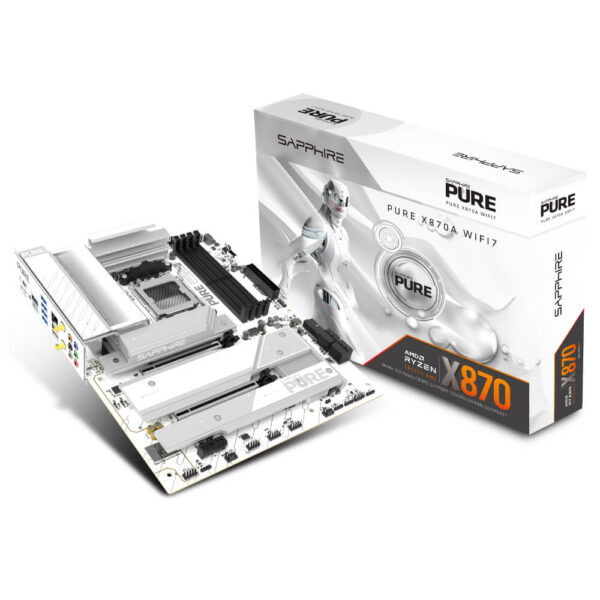 SAPPHIRE PURE X870A WIFI7 H1 SAPPHIRE PURE X870A WIFI 7 - Socket AM5