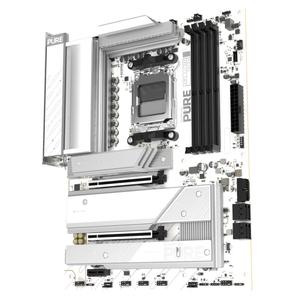 SAPPHIRE PURE X870A WIFI7 H4 SAPPHIRE PURE X870A WIFI 7 - Socket AM5 - Ảnh 4