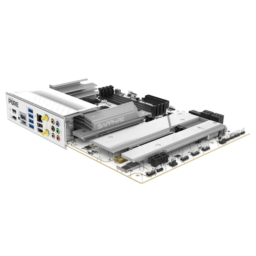 SAPPHIRE PURE X870A WIFI7 H5 SAPPHIRE PURE X870A WIFI 7 - Socket AM5 - Ảnh 5