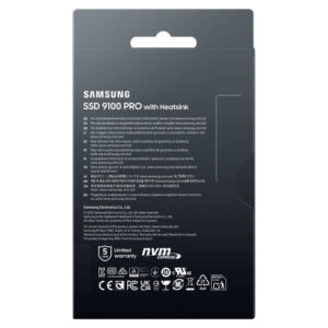 Samsung 9100 PRO 2TB with Heatsink – M.2 2280 PCIe Gen 5.0 x4 NVMe SSD (Nhập khẩu) - Ảnh 7