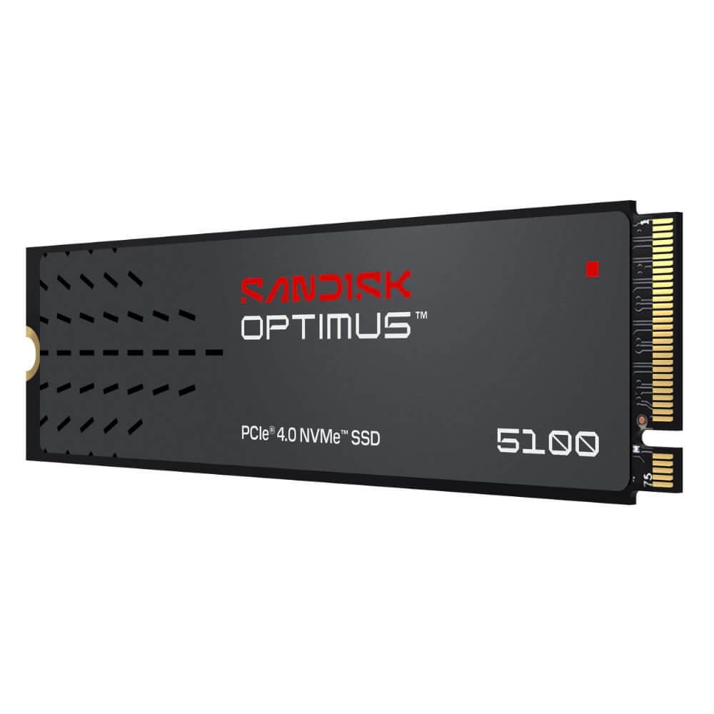Sandisk Optimus 5100 H2 Sandisk Optimus 5100 500GB - M.2 2280 PCIe Gen4x4 NVMe SSD - Ảnh 2