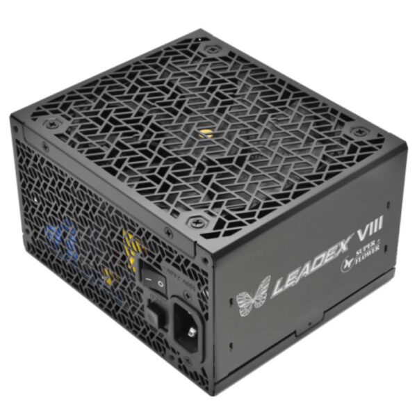 SuperFlower LEADEX VIII Platinum Pro 1200W ATX3.1 Cybenetics Platinum Den H1 Super Flower LEADEX VIII Platinum PRO 1200W Black - ATX 3.1 - 1000W Cybenetics Platinum - Full Modular PSU