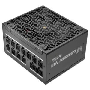 SuperFlower LEADEX VIII Platinum Pro 1200W ATX3.1 Cybenetics Platinum Den H2 Super Flower LEADEX VIII Platinum PRO 1200W Black - ATX 3.1 - 1000W Cybenetics Platinum - Full Modular PSU - Ảnh 2