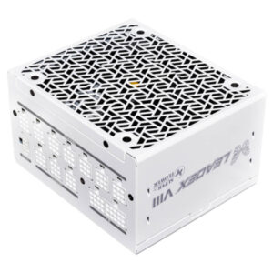 SuperFlower LEADEX VIII Platinum Pro 1200W Trang H2 Super Flower LEADEX VIII Platinum PRO 1200W White - ATX 3.1 - 1000W Cybenetics Platinum - Full Modular PSU - Ảnh 2