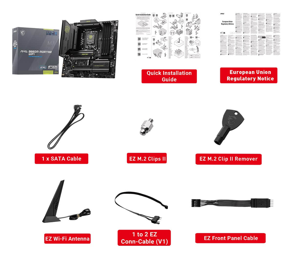 MSI MAG B860M MORTAR WIFI - Socket 1851