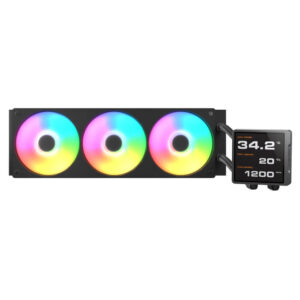 Cougar POSEIDON VISTEK PRO ARGB 360 Black - 360mm Liquid Cooler - Ảnh 2