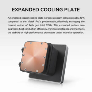 Cougar POSEIDON VISTEK PRO ARGB 360 Black - 360mm Liquid Cooler - Ảnh 11