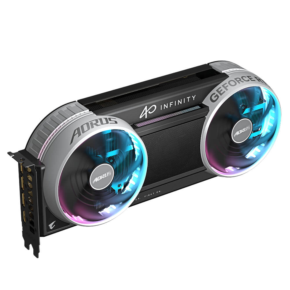 GIGABYTE AORUS GeForce RTX 5070 Ti INFINITY 16G H4 Gigabyte AORUS GeForce RTX™ 5070 Ti INFINITY 16G - 16GB GDDR7 - Ảnh 4