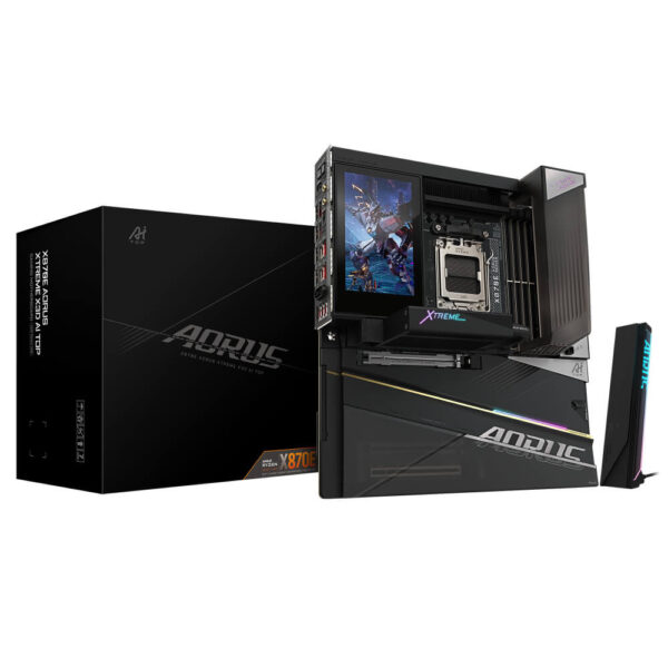 Gigabyte X870E AORUS XTREME X3D AI TOP H1 Gigabyte X870E AORUS XTREME X3D AI TOP - Socket AM5