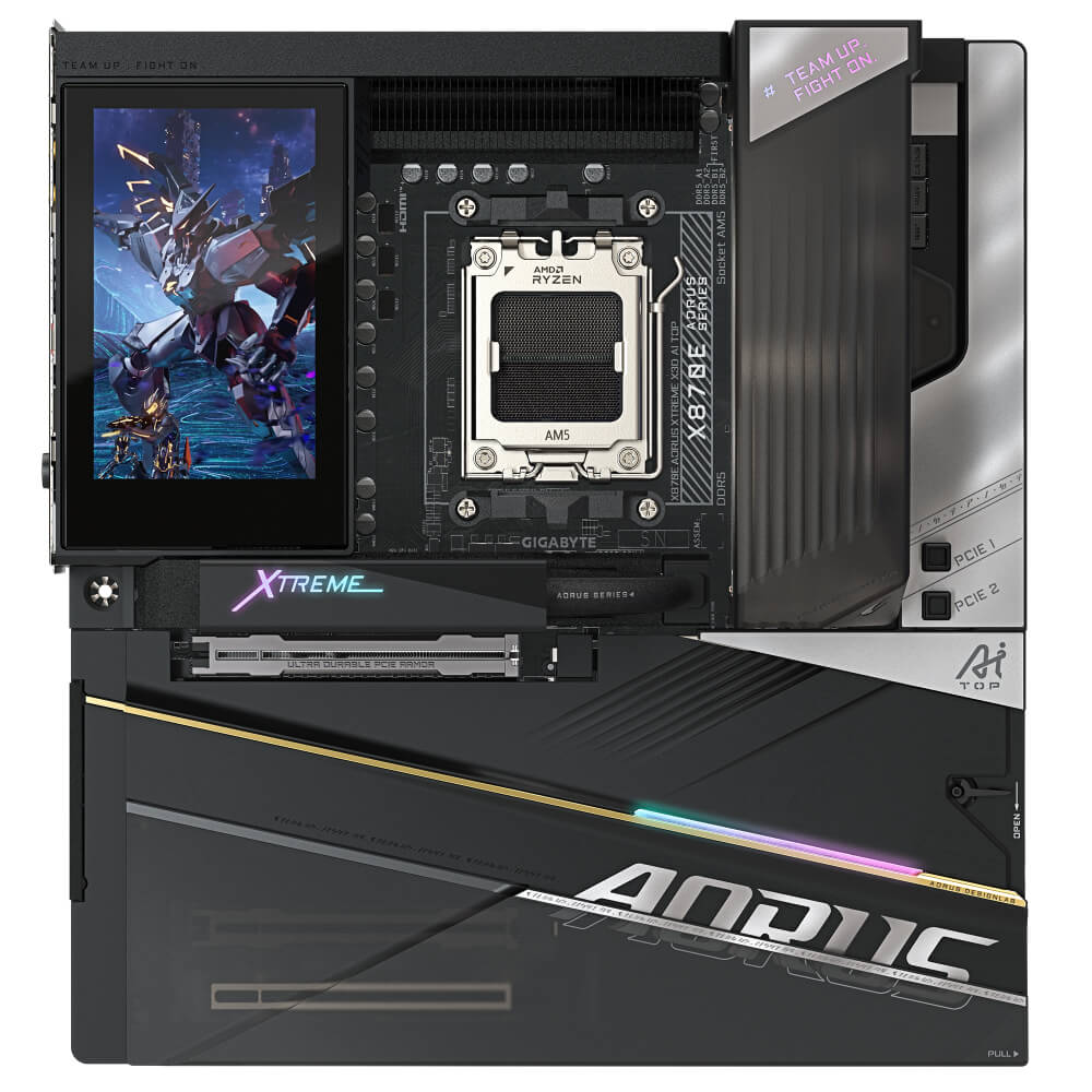 Gigabyte X870E AORUS XTREME X3D AI TOP H2 Gigabyte X870E AORUS XTREME X3D AI TOP - Socket AM5 - Ảnh 2