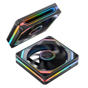 JONSBO XA-120B BLACK - ARGB Fan Case