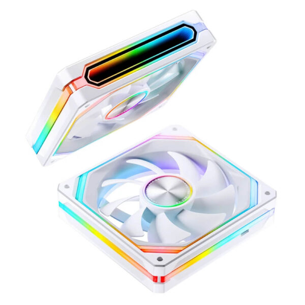 JONSBO XA 120W WHITE H1 JONSBO XA-120W WHITE - ARGB Fan Case