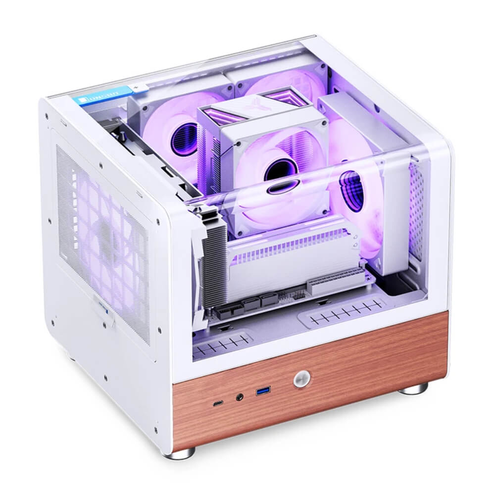 Jonsbo TK 0 White H2 Jonsbo TK-0 White - ITX Case - Ảnh 2