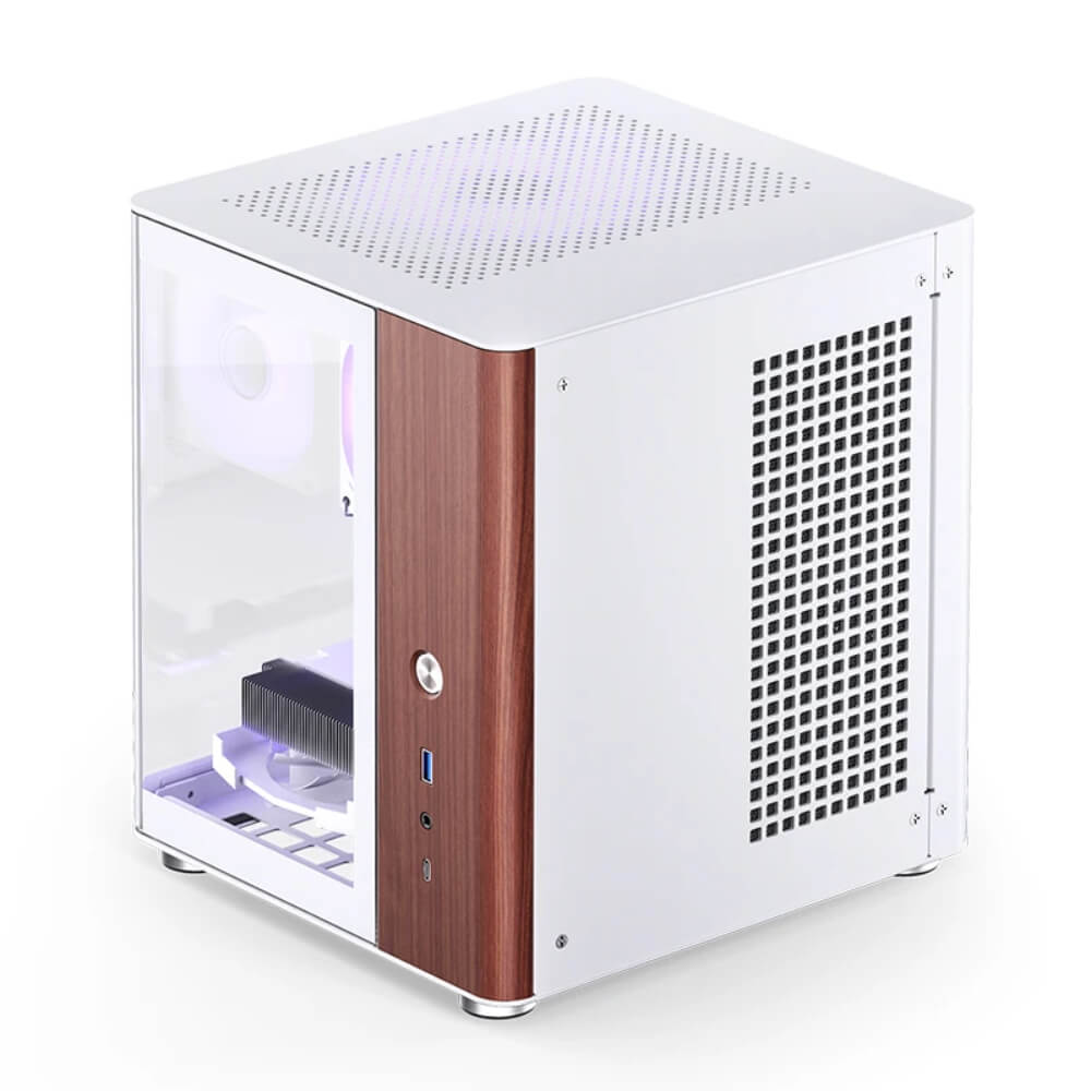Jonsbo TK 0 White H4 Jonsbo TK-0 White - ITX Case - Ảnh 4