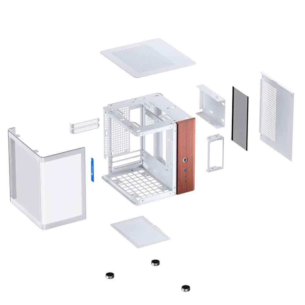 Jonsbo TK 0 White H9 Jonsbo TK-0 White - ITX Case - Ảnh 9